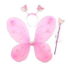 Карнавальный набор "Бабочка", Розовый купить в Фитиль