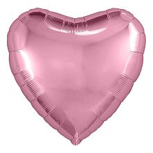 Шар фигура Сердце Фламинго купить в Фитиль