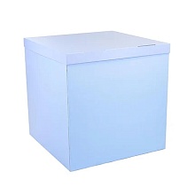Коробка для шаров голубая 60*75*80см купить в Фитиль
