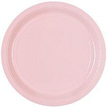 Тарелки Пастель розовая 23см/бшт купить в Фитиль