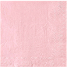 Салфетка Пастель розовая 33см 12шт купить в Фитиль