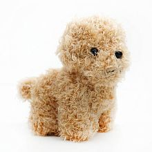 Мягкая игрушка "Собачка" Бежевая 10 см купить в Фитиль