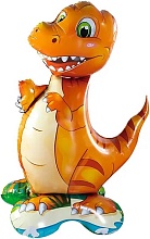 Шар Фигура на подставке Маленький тираннозавр 56 см купить в Фитиль
