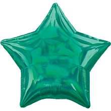 Шар Звезда Переливы Green 48см купить в Фитиль