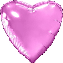 Шар Сердце, Розовый пион 76 см купить в Фитиль